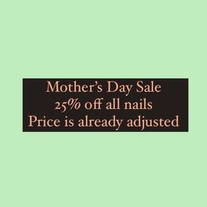 Mother’s Day Sale Order Now!!!!!